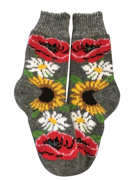 Kuschelsocken aus Schafwolle S40
